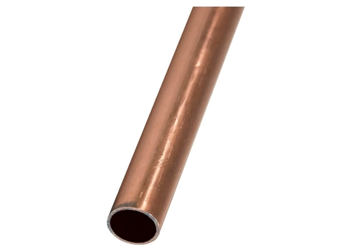 Cañería de Cobre Tipo L 6 m (agua potable y gas) - 3/8"