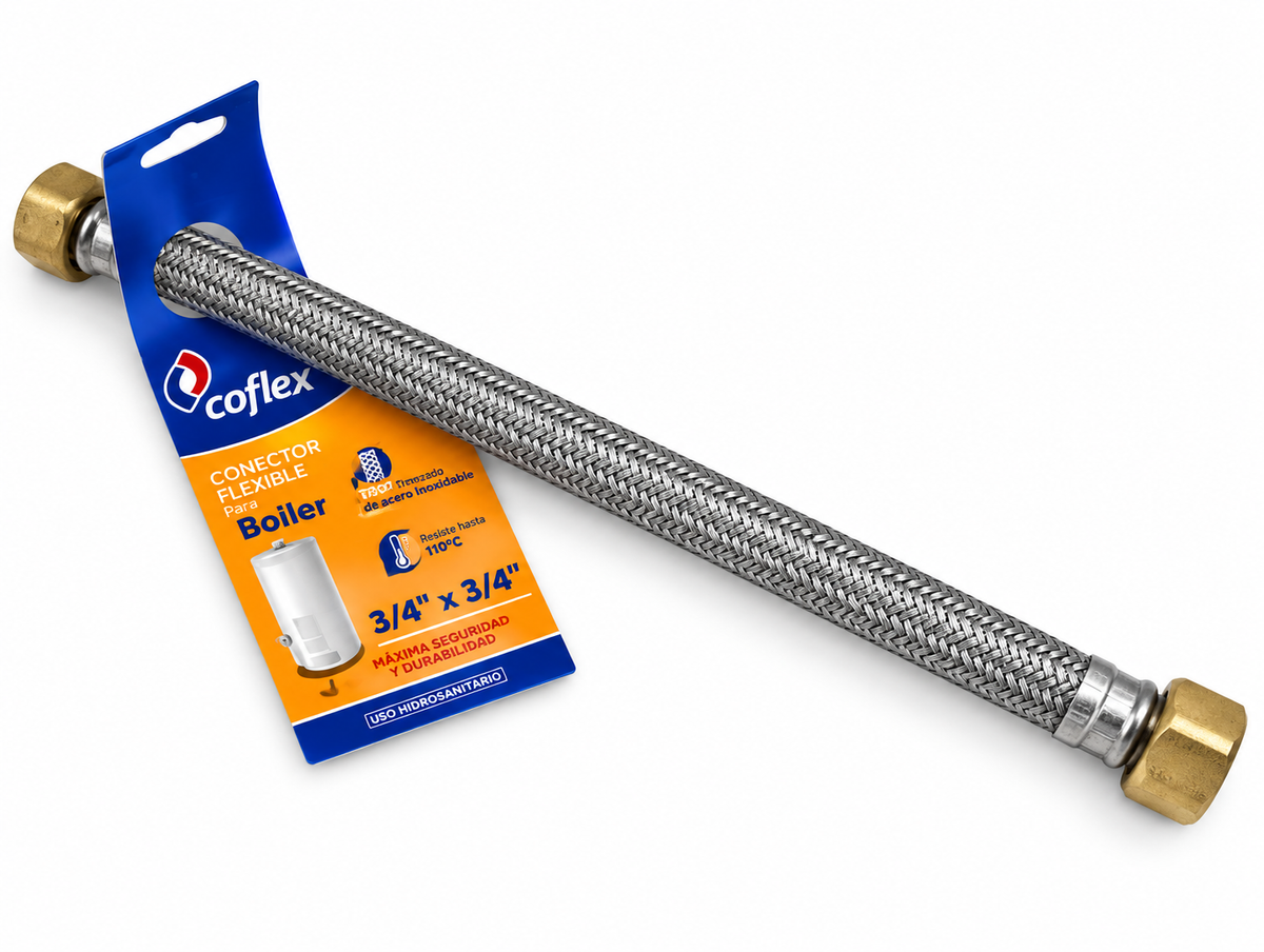 Flexible para Termo-Boiler Coflex 3/4" x 40 cm (agua caliente)
