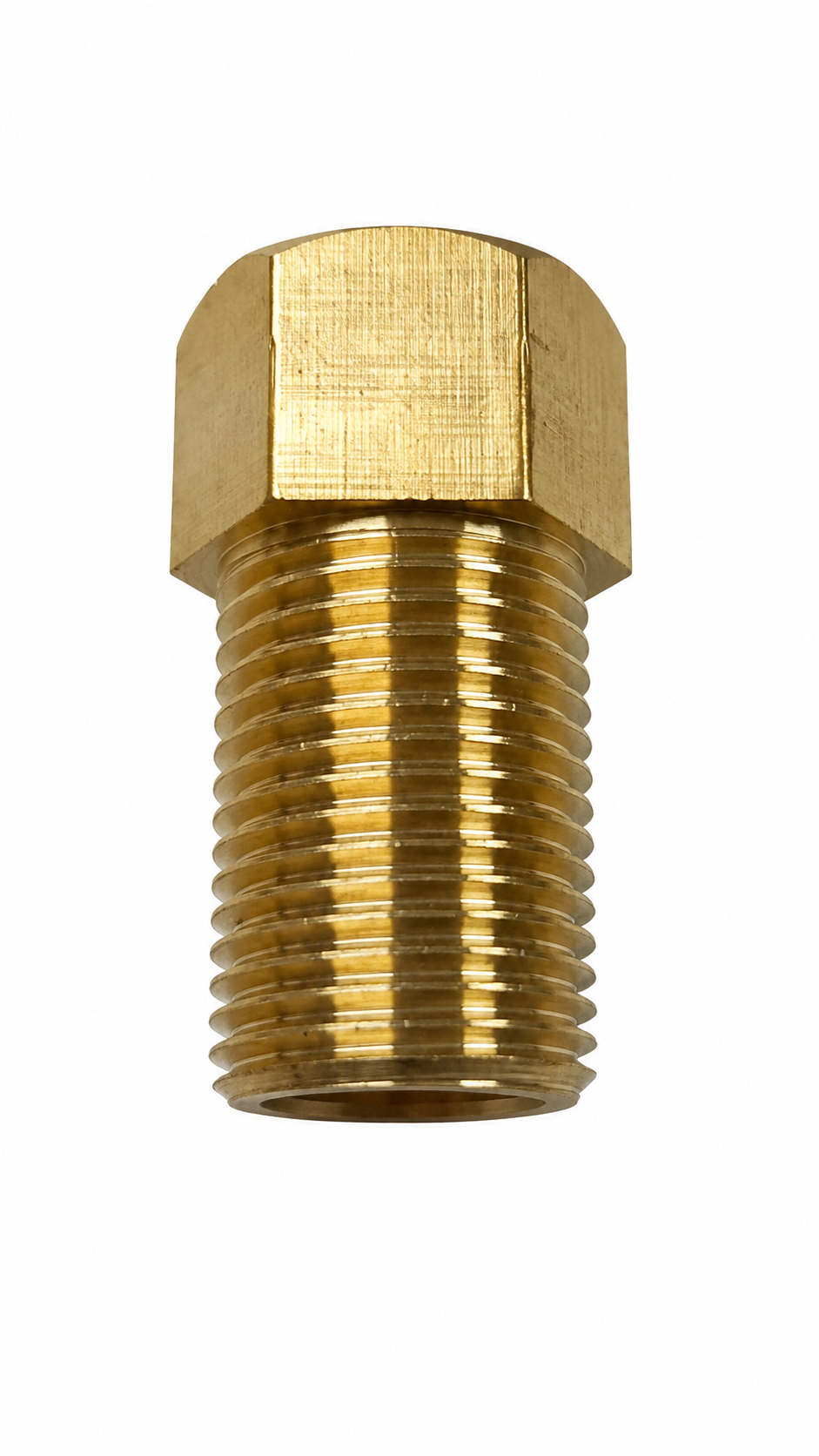 Niple largo especial de bronce de 1/2 pulgada, pack de 10