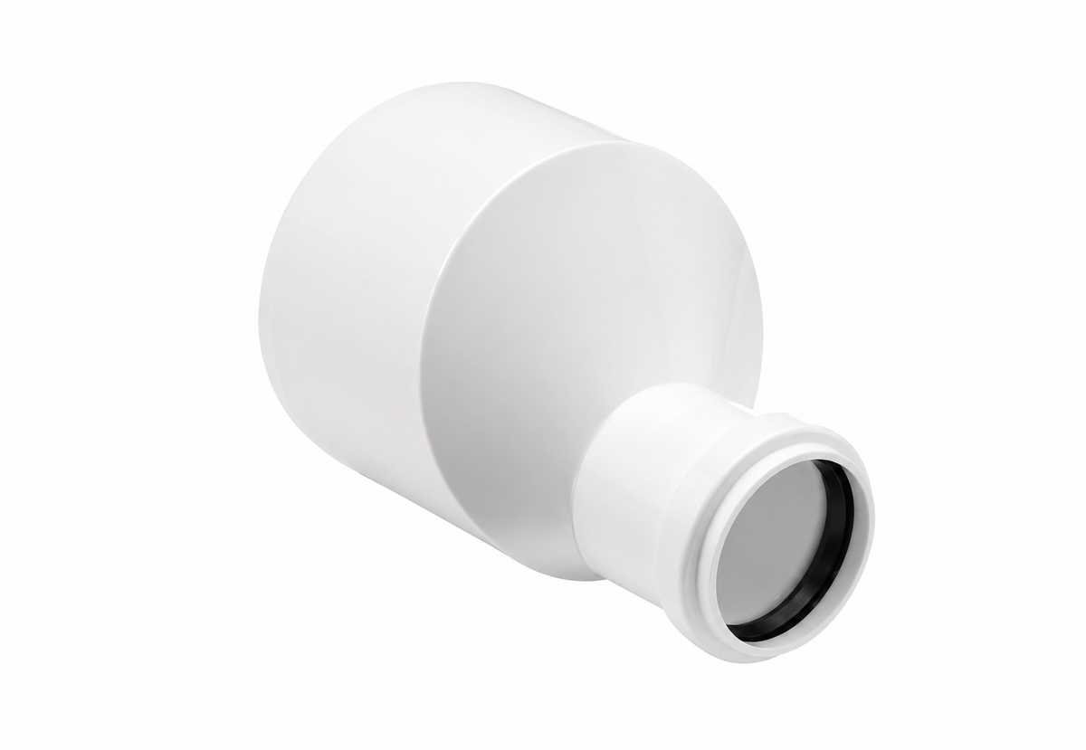 Copla de Reducción de PVC Sanitario (50×40 a 160×110 mm) - 160×110mm