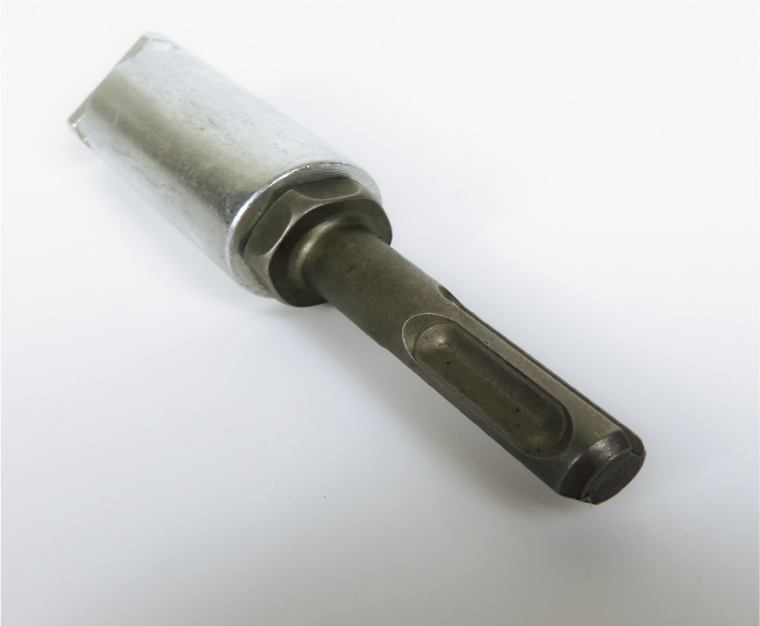 Adaptador de Destapador de Alcantarillas a Taladro (acople PIN)
