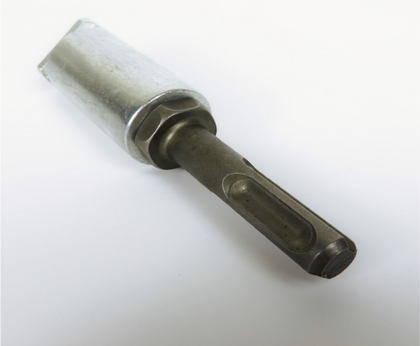Adaptador de destapador de alcantarillado a taladro