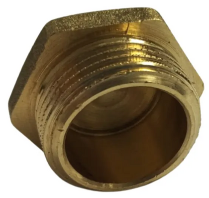 Pack 10 Tapa tornillo de bronce HE